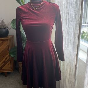 American Apparel Skater Backless Dress